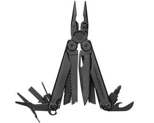 Мультитул Leatherman WAVE PLUS BLACK, синтетический чехол, карт. коробка (832526) Мультитул Leatherman WAVE PLUS BLACK, синтетический чехол, карт. коробка (832526)