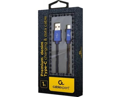 Дата кабель USB 2.0 AM to Type-C 2.0m Cablexpert (CC-USB2J-AMCM-2M-BL) Дата кабель USB 2.0 AM to Type-C 2.0m Cablexpert (CC-USB2J-AMCM-2M-BL)