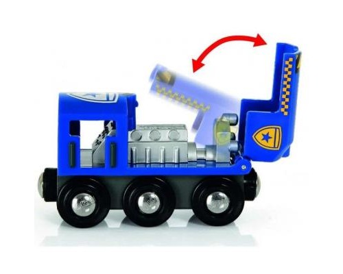 Залізниця Brio World Поліцейский транспорт (33812)