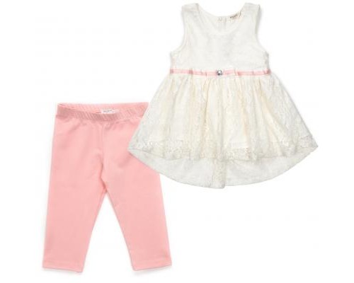 Плаття дитяче Breeze туніка мереживна (12952-98G-cream)