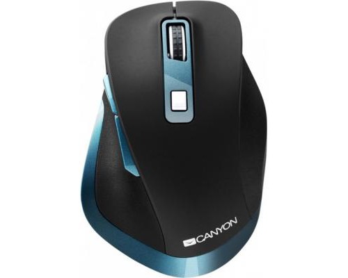 Мишка Canyon CNS-CMSW14DG Wireless Black-Blue (CNS-CMSW14DG)