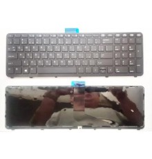 Клавіатура ноутбука HP ZBook 15 G1/G2, 17 G1/G2 черн з черн рамкаUA/RU (A46163)