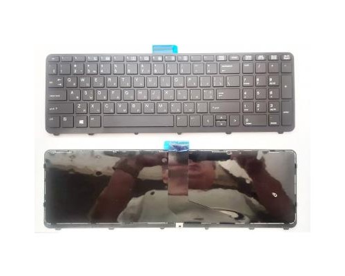 Клавіатура ноутбука HP ZBook 15 G1/G2, 17 G1/G2 черн з черн рамкаUA/RU (A46163)