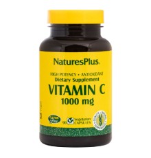 Вітамін Natures Plus Вітамін C, Vitamin C, 1000 мг, Nature's Plus, 90 вегетаріанс (NTP2312)