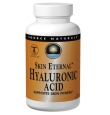 Амінокислота Source Naturals Гіалуронова кислота 50мг, Теанін Серен, Skin Eternal, 60 таб (SNS-01625)