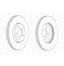 Гальмівний диск FERODO DDF2191C-1
