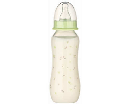Пляшечка для годування Baby-Nova Droplets, 240 мл, Салатовий (3960077)