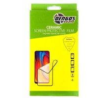 Скло захисне Dengos Ceramic Film для Vivo Y31 (black) (TGCF-09)