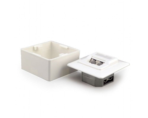 Комп'ютерна розетка RJ45x2 FTP cat.6 Cablexpert (MWS-2S6-01)