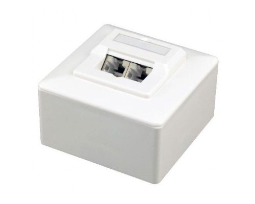 Комп'ютерна розетка RJ45x2 FTP cat.6 Cablexpert (MWS-2S6-01)