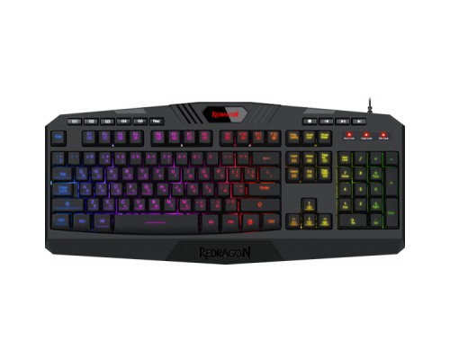 Клавіатура Redragon Harpe2 USB UKR Black (77484)