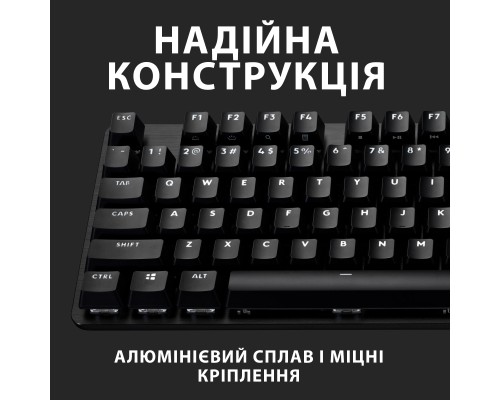 Клавіатура Logitech G413 SE Mechanical Tactile Switch USB Black (920-010438)