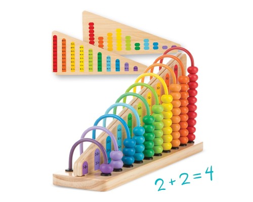 Розвиваюча іграшка Melissa&Doug дерев'яна рахівниці 