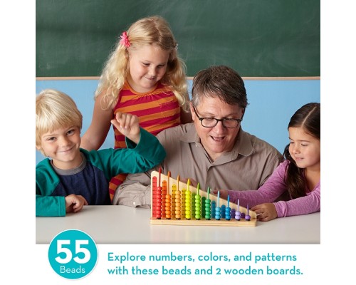 Розвиваюча іграшка Melissa&Doug дерев'яна рахівниці 