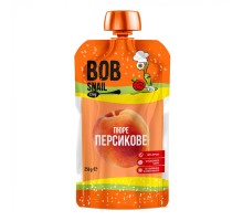 Дитяче пюре Bob Snail Равлик Боб Персик 250 г (4820219343912)