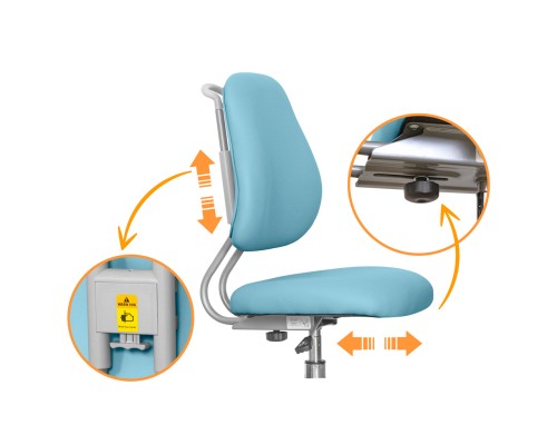 Дитяче крісло Evo-kids s Mio Ergo Blue (Y-507 KBL)