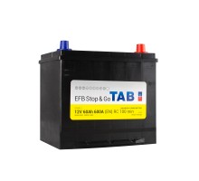 Акумулятор автомобільний TAB 60 Ah/12V EFB Euro (212 060)