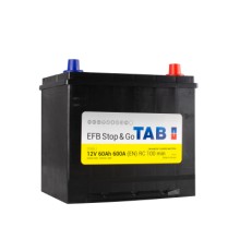 Акумулятор автомобільний TAB 60 Ah/12V EFB Euro (212 060)