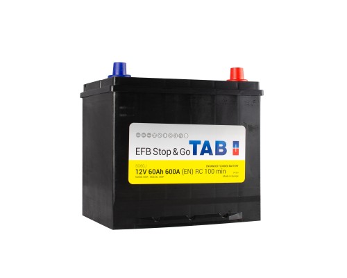 Акумулятор автомобільний TAB 60 Ah/12V EFB Euro (212 060)