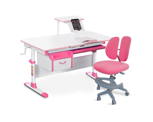 Парта з кріслом Evo-kids Evo-40 PN + Y-408 KP