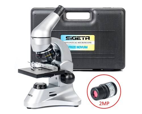 Мікроскоп Sigeta Prize Novum 20x-1280x з камерою 2Mp (65244)