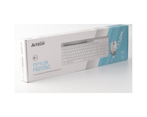 Комплект A4Tech FB2535C Wireless/Bluetooth Icy White (FB2535C Icy White)