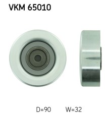 Ролик натягувача ременя SKF VKM 65010