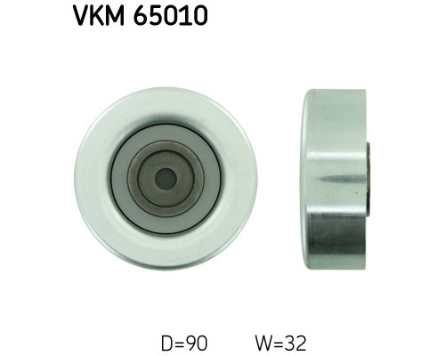 Ролик натягувача ременя SKF VKM 65010