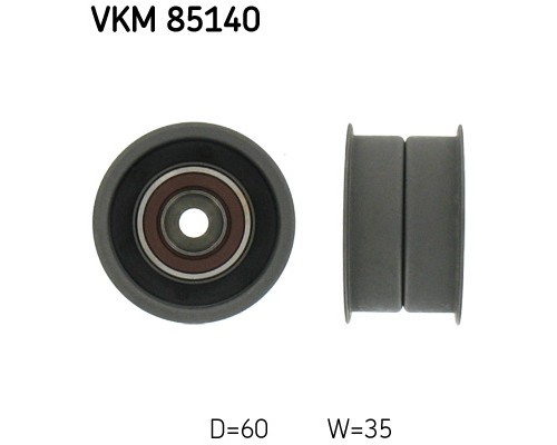 Ролик натягувача ременя SKF VKM 85140