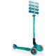 Самокат Globber Primo Foldable Plus Lights зелений (439-107)