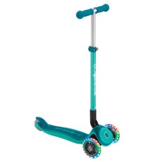 Самокат Globber Primo Foldable Plus Lights зелений (439-107)
