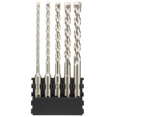 Набір бурів DeWALT в касеті для Tough Case, SDS Plus, L=160 мм., d = 5, 6, 8, 10, 12 мм., 6 шт (DT70837)