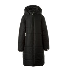 Пальто дитяче Huppa NINA 12590030 чорний 134 (4741632123649)