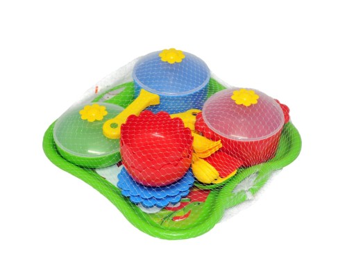 Ігровий набір Tigres набір посуду столовий Шеф кухар з термонаклейкою, 31елемент (39728)