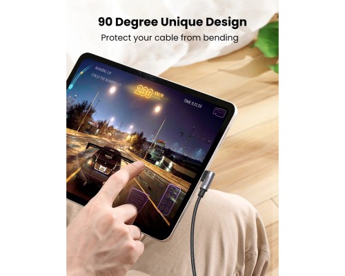 Дата кабель USB-C to USB-C 2.0m 100W US334 Black Ugreen (70645)