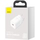 Зарядний пристрій Baseus Super Si Quick Charger 1C White (CCSP020102)