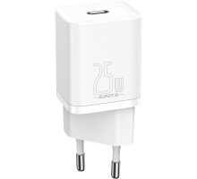 Зарядний пристрій Baseus Super Si Quick Charger 1C White (CCSP020102)