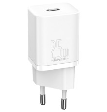 Зарядний пристрій Baseus Super Si Quick Charger 1C White (CCSP020102)