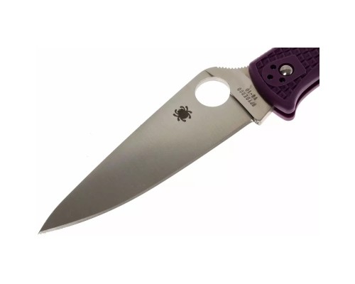 Ніж Spyderco Endura 4 Flat Ground Purple (C10FPPR)