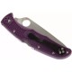 Ніж Spyderco Endura 4 Flat Ground Purple (C10FPPR)