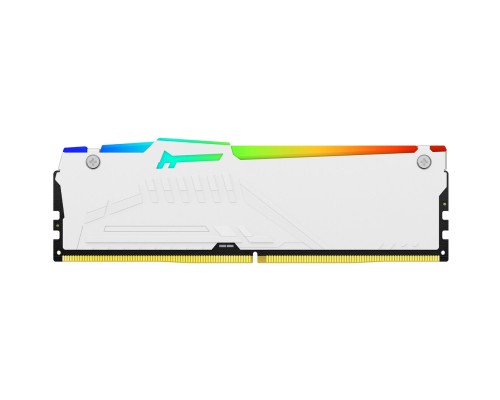 Модуль пам'яті для комп'ютера DDR5 16GB 6000 MHz Beast RGB EXPO White Kingston Fury (ex.HyperX) (KF560C36BWEA-16) Модуль пам'яті для комп'ютера DDR5 16GB 6000 MHz Beast RGB EXPO White Kingston Fury (ex.HyperX) (KF560C36BWEA-16)