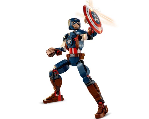 Конструктор LEGO Marvel Фігурка Капітана Америка для складання 310 деталей (76258)