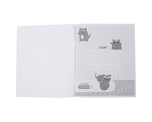 Зошит Kite предметний Cat 48 аркушів, клітинка, географія (K23-240-21)