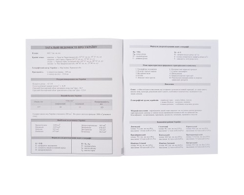 Зошит Kite предметний Cat 48 аркушів, клітинка, географія (K23-240-21)