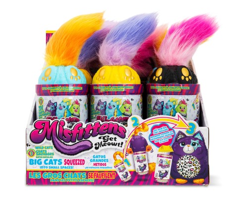 М'яка іграшка Misfittens W3 - Котик у банці (03936(W3))