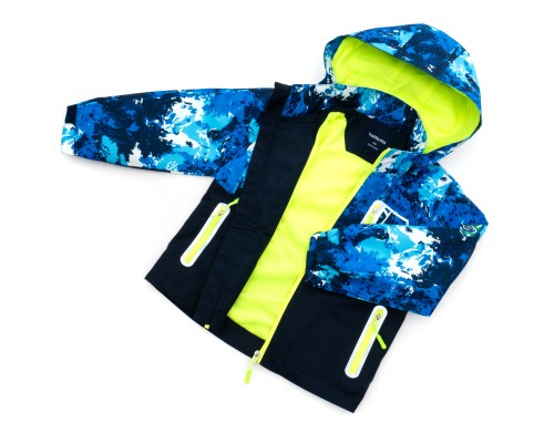 Куртка дитяча TOP&SKY на флісі утеплена (7009-128-lightblue)