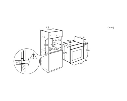 Духова шафа Electrolux EOD5H70BX