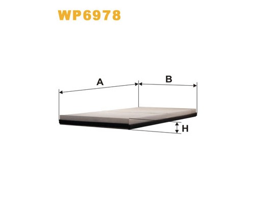 Фільтр салону Wixfiltron WP6978