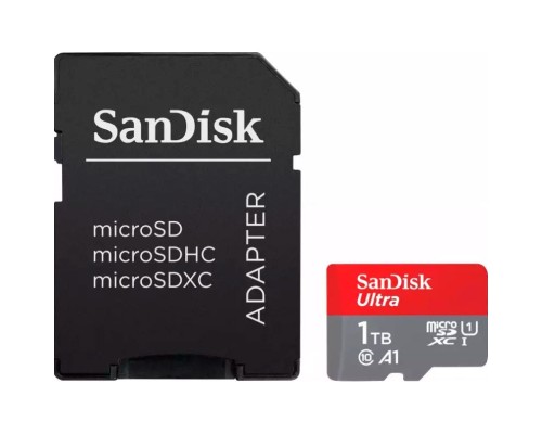 Карта пам'яті SanDisk 1TB microSDXC class 10 UHS-I Ultra (SDSQUAC-1T00-GN6MA) Карта пам'яті SanDisk 1TB microSDXC class 10 UHS-I Ultra (SDSQUAC-1T00-GN6MA)