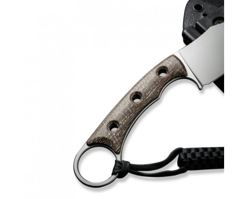 Ніж Civivi Ніж Civivi Midwatch Bead Blast Blade Brown Micarta (C20059B-2)